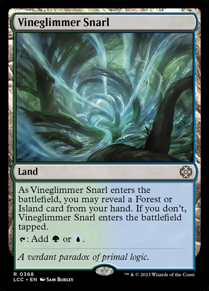 Vineglimmer Snarl 368/370 (Commander: The Lost Caverns of Ixalan)  | Good Games Modbury