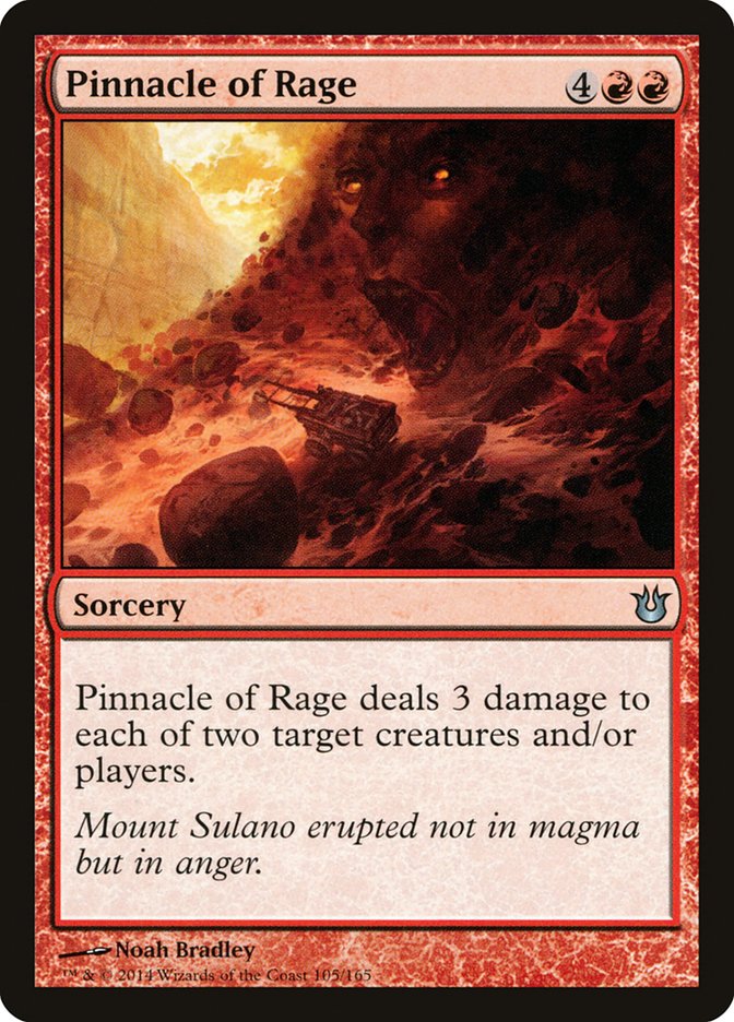 Pinnacle of Rage 105/165 (Born of the Gods)  - Foil | Good Games Modbury