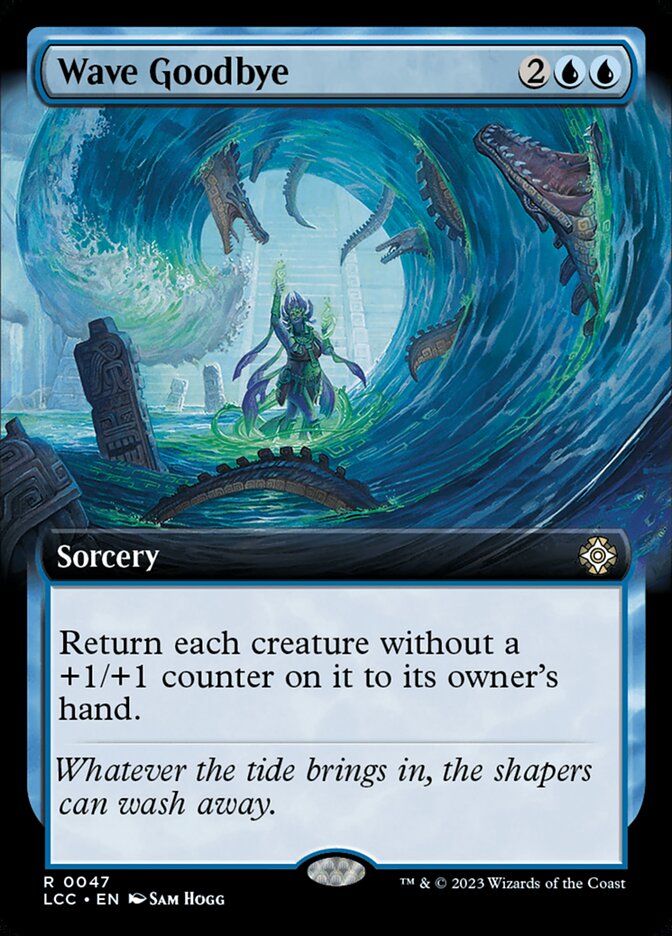 Wave Goodbye 47/370 (Commander: The Lost Caverns of Ixalan)  - Extended Art | Good Games Modbury