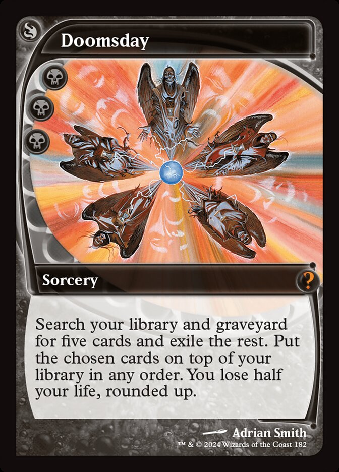 Doomsday 182 (Mystery Booster 2)  - Future Sight Foil | Good Games Modbury