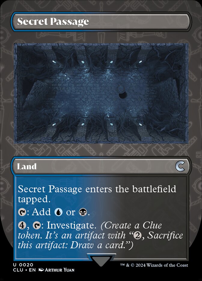 Secret Passage 20/284 (Ravnica: Clue Edition)  - Borderless | Good Games Modbury