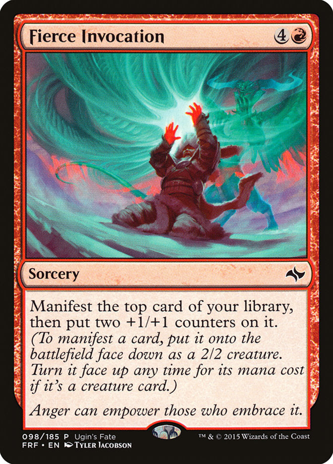 Fierce Invocation 98/185 (Ugin's Fate Promos)  | Good Games Modbury