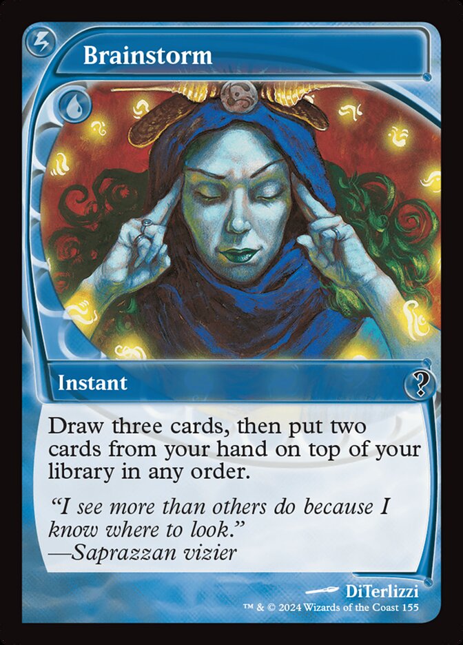Brainstorm 155/390 (Mystery Booster 2)  - Future Sight Foil | Good Games Modbury