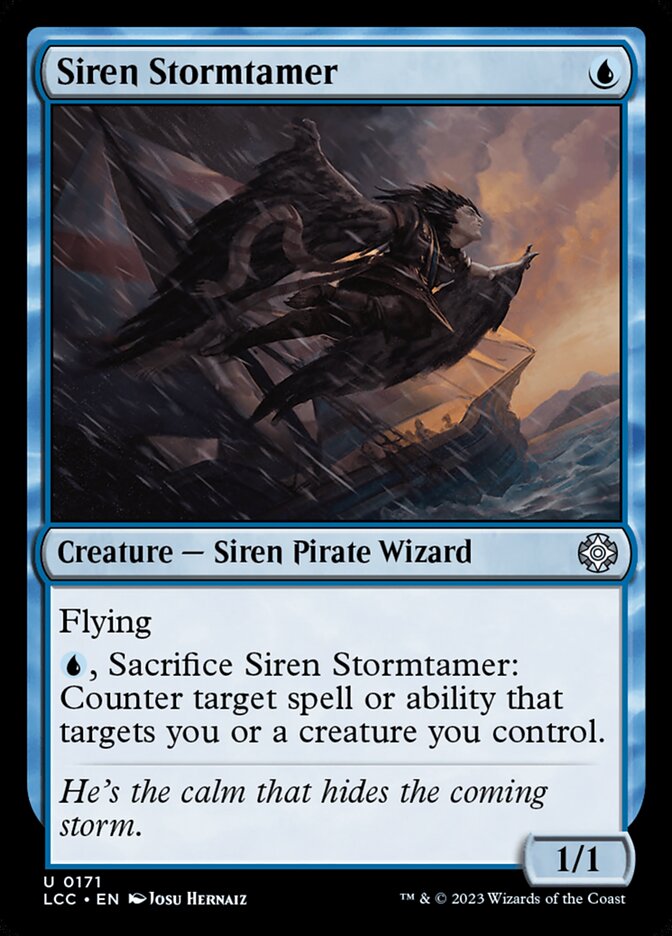 Siren Stormtamer 171/370 (Commander: The Lost Caverns of Ixalan)  | Good Games Modbury