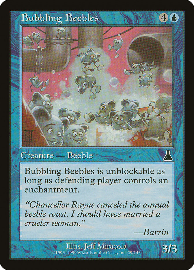 Bubbling Beebles 29/143 (Urza's Destiny)  | Good Games Modbury