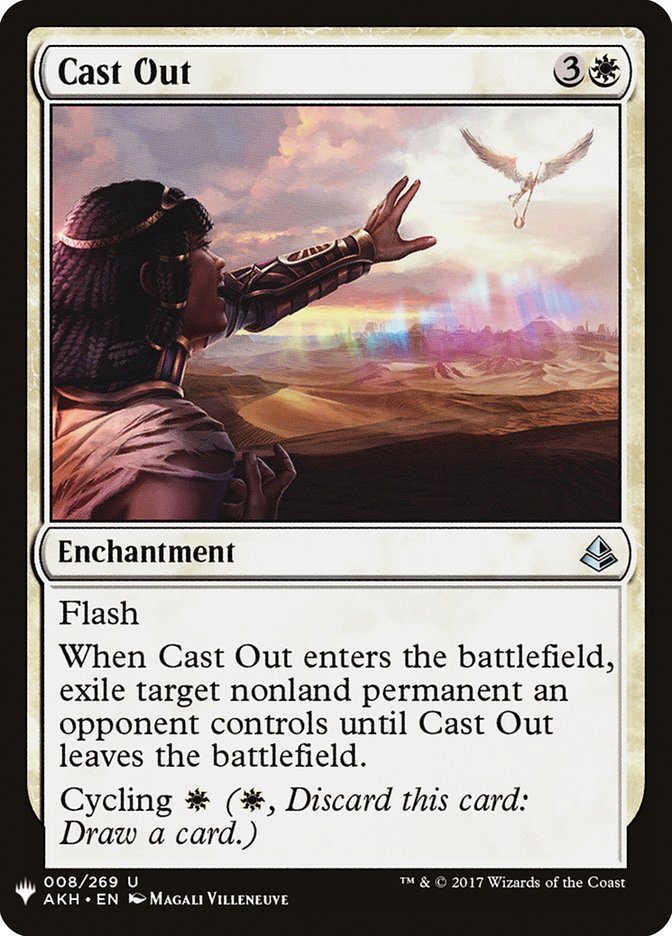 Cast Out AKH-8/5075 (The List Reprints)  | Good Games Modbury