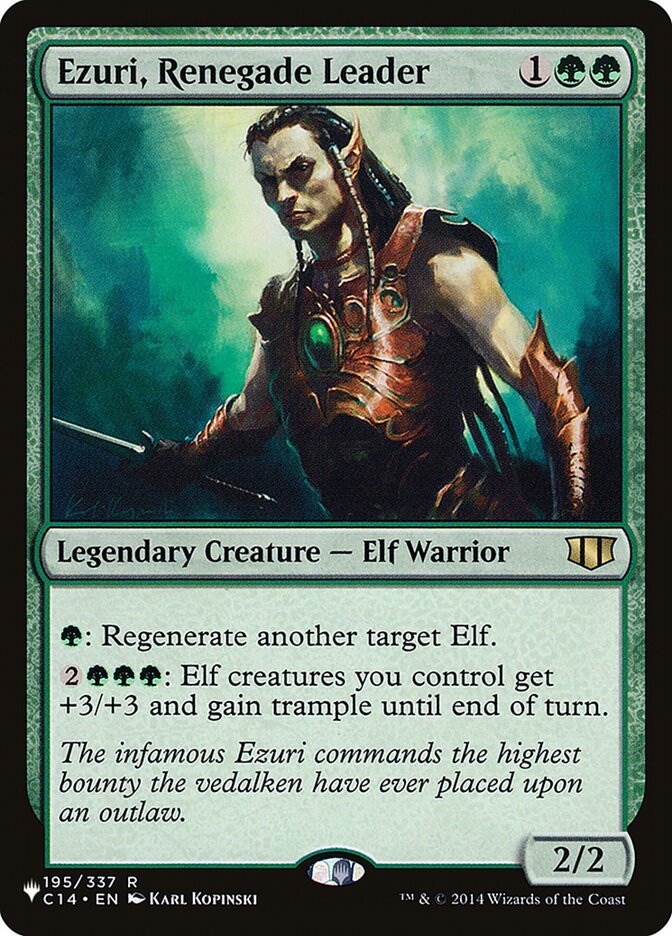 Ezuri, Renegade Leader C14-195/5075 (The List Reprints)  | Good Games Modbury