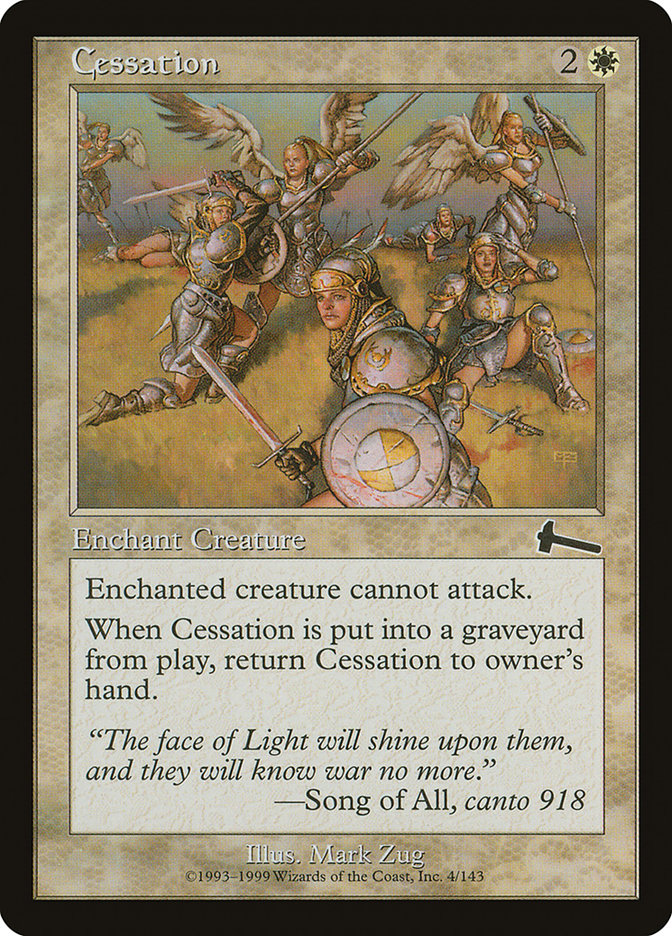 Cessation 4/143 (Urza's Legacy)  - Foil | Good Games Modbury