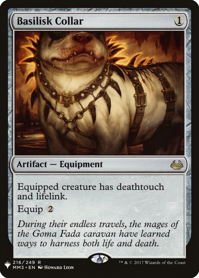 Basilisk Collar MM3-216/5075 (The List Reprints)  | Good Games Modbury