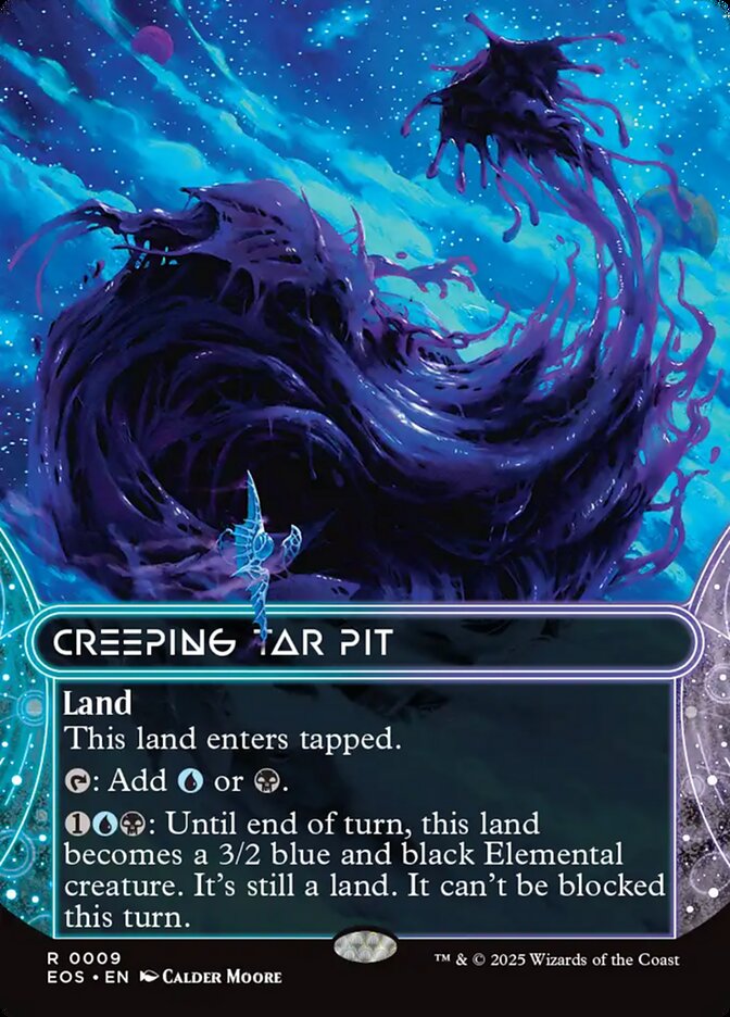 Creeping Tar Pit  9 (Edge of Eternities: Stellar Sights)  - Borderless | Good Games Modbury