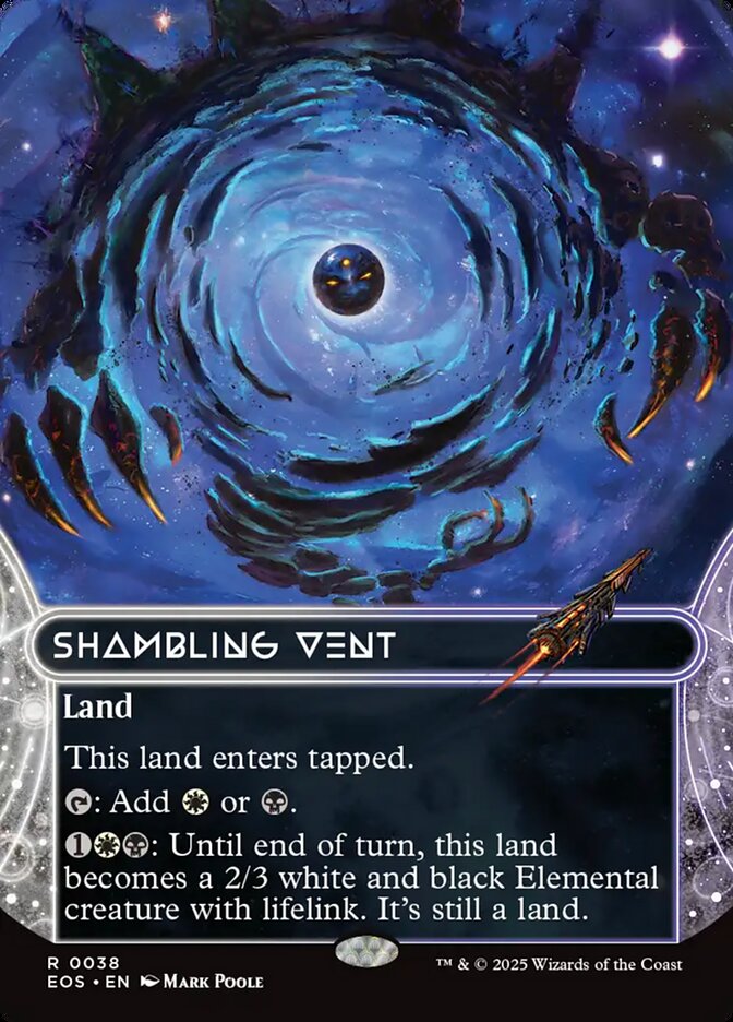Shambling Vent 38 (Edge of Eternities: Stellar Sights)  - Borderless | Good Games Modbury