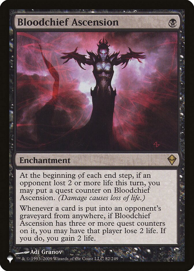 Bloodchief Ascension 82/249 (The List Reprints)  | Good Games Modbury