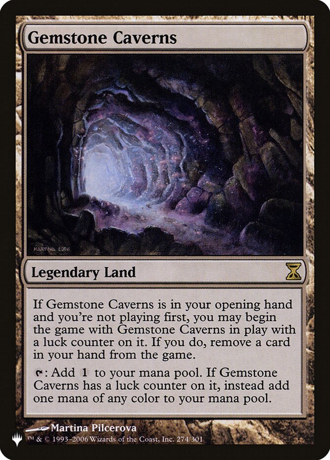 Gemstone Caverns 274/301 (The List Reprints)  | Good Games Modbury