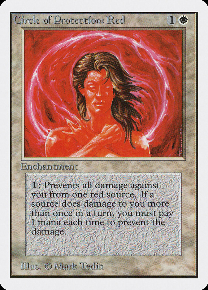 Circle of Protection: Red 13/302 (Unlimited Edition)  | Good Games Modbury