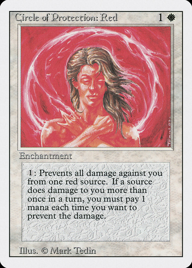Circle of Protection: Red 12/306 (Revised Edition)  | Good Games Modbury