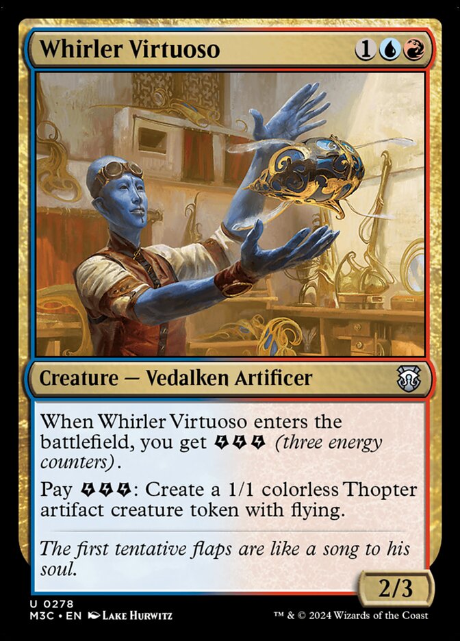 Whirler Virtuoso 278/411 (Commander: Modern Horizons 3)  | Good Games Modbury