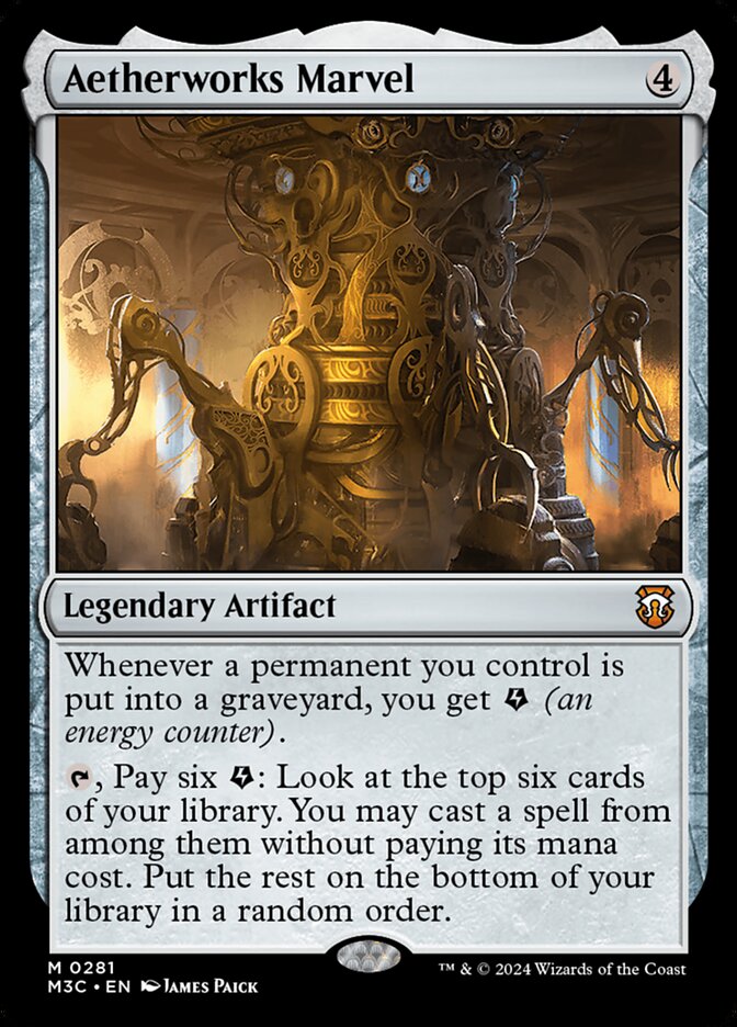 Aetherworks Marvel 281/411 (Commander: Modern Horizons 3)  | Good Games Modbury
