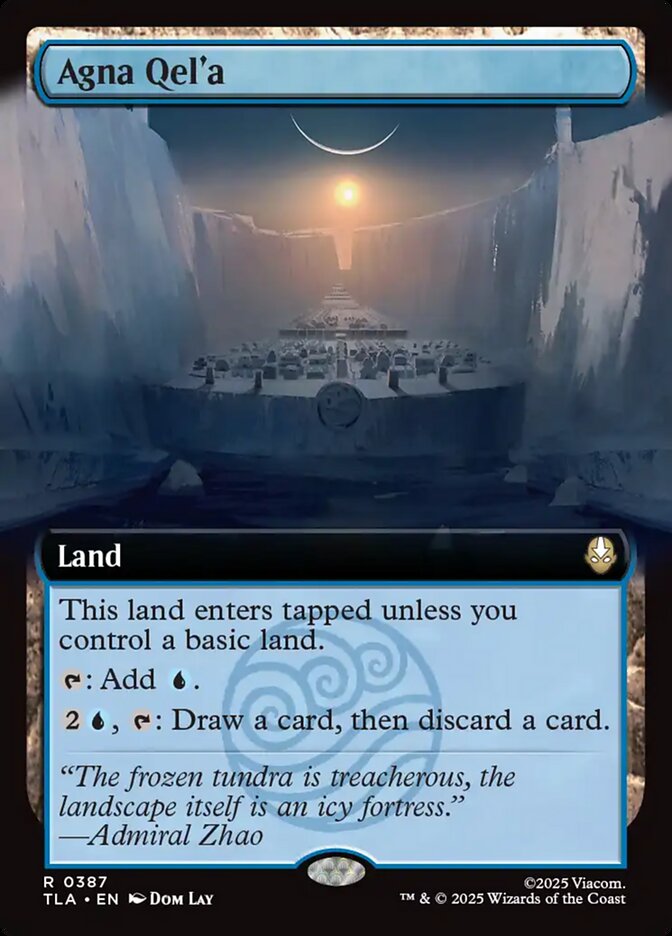 Agna Qel'a  387 (Avatar: The Last Airbender)  - Extended Art Foil | Good Games Modbury