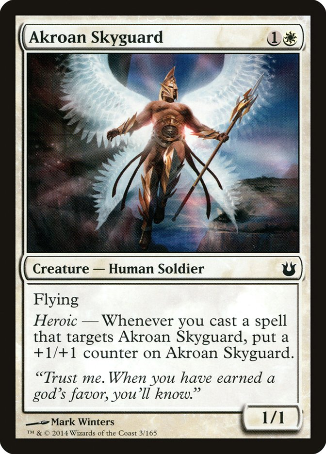 Akroan Skyguard 3/165 (Born of the Gods)  - Foil | Good Games Modbury