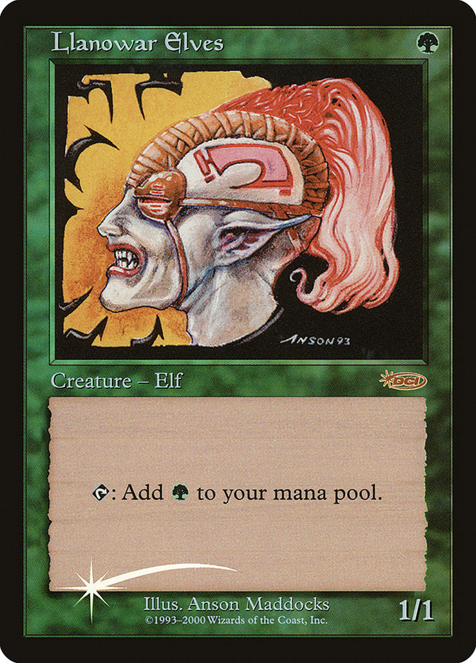 Llanowar Elves 11/350 (FNM Promos)  - Foil | Good Games Modbury