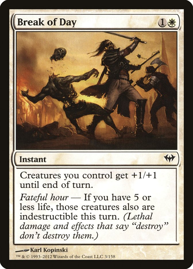 Break of Day 3/158 (Dark Ascension)  - Foil | Good Games Modbury