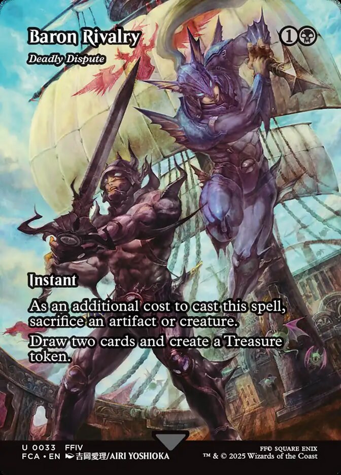 Baron Rivalry - Deadly Dispute 33/64 (FINAL FANTASY: Through the Ages)  - Showcase Foil | Good Games Modbury