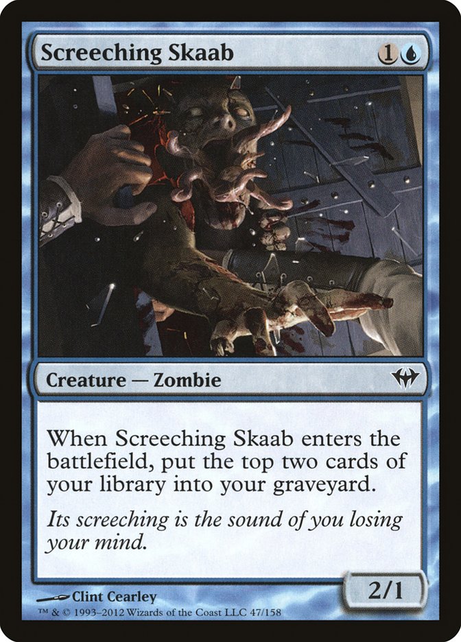 Screeching Skaab 47/158 (Dark Ascension)  | Good Games Modbury