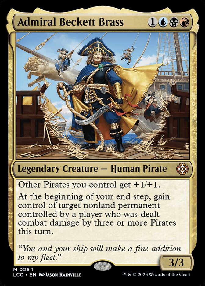 Admiral Beckett Brass 264/370 (Commander: The Lost Caverns of Ixalan)  | Good Games Modbury