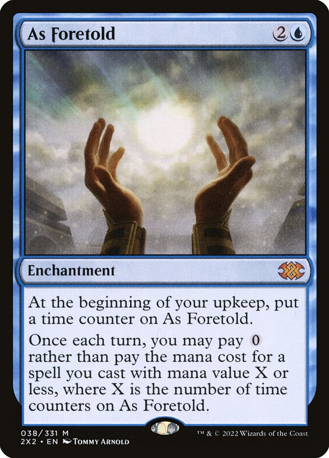 As Foretold 38/331 (Double Masters 2022)  - Foil | Good Games Modbury
