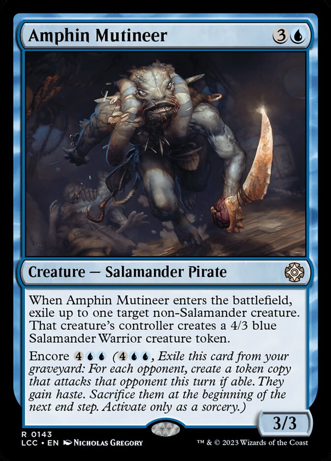 Amphin Mutineer 143/370 (Commander: The Lost Caverns of Ixalan)  | Good Games Modbury