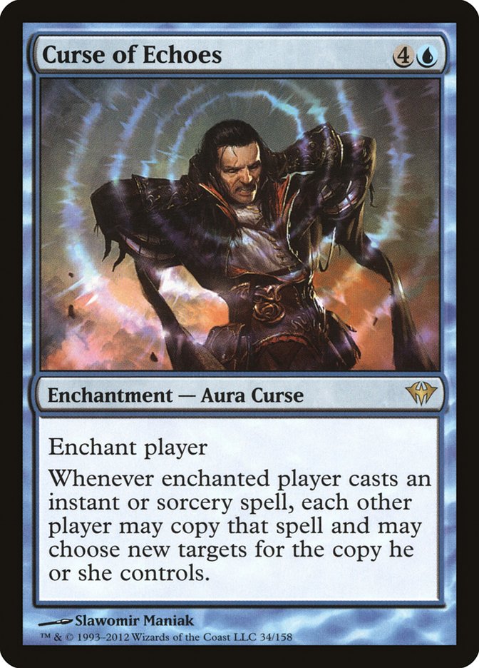 Curse of Echoes 34/158 (Dark Ascension)  - Foil | Good Games Modbury