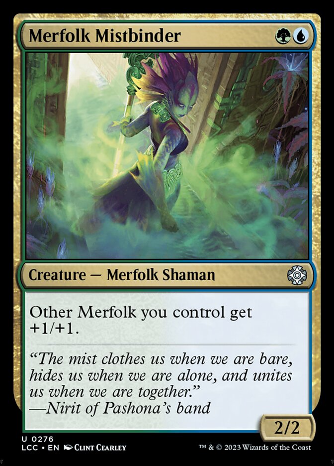Merfolk Mistbinder 276/370 (Commander: The Lost Caverns of Ixalan)  | Good Games Modbury