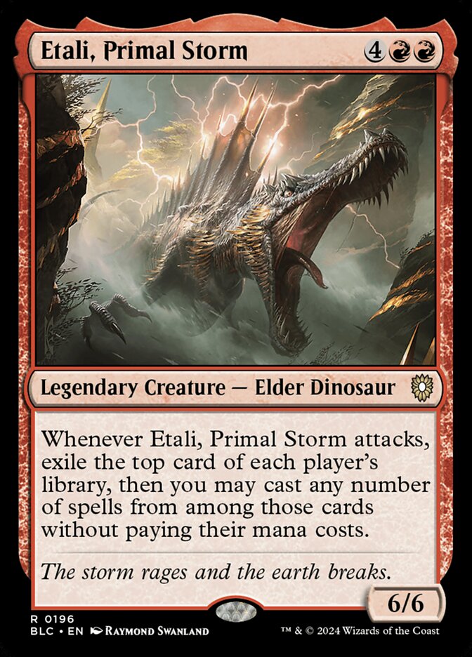 Etali, Primal Storm 196 (Commander: Bloomburrow)  | Good Games Modbury