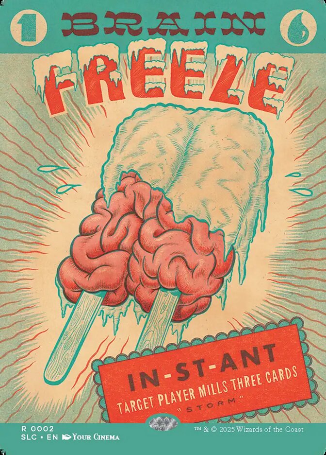 Brain Freeze 2 (Secret Lair Countdown Kit)  - Borderless Foil | Good Games Modbury