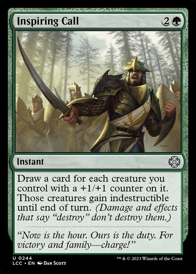 Inspiring Call 244/370 (Commander: The Lost Caverns of Ixalan)  | Good Games Modbury