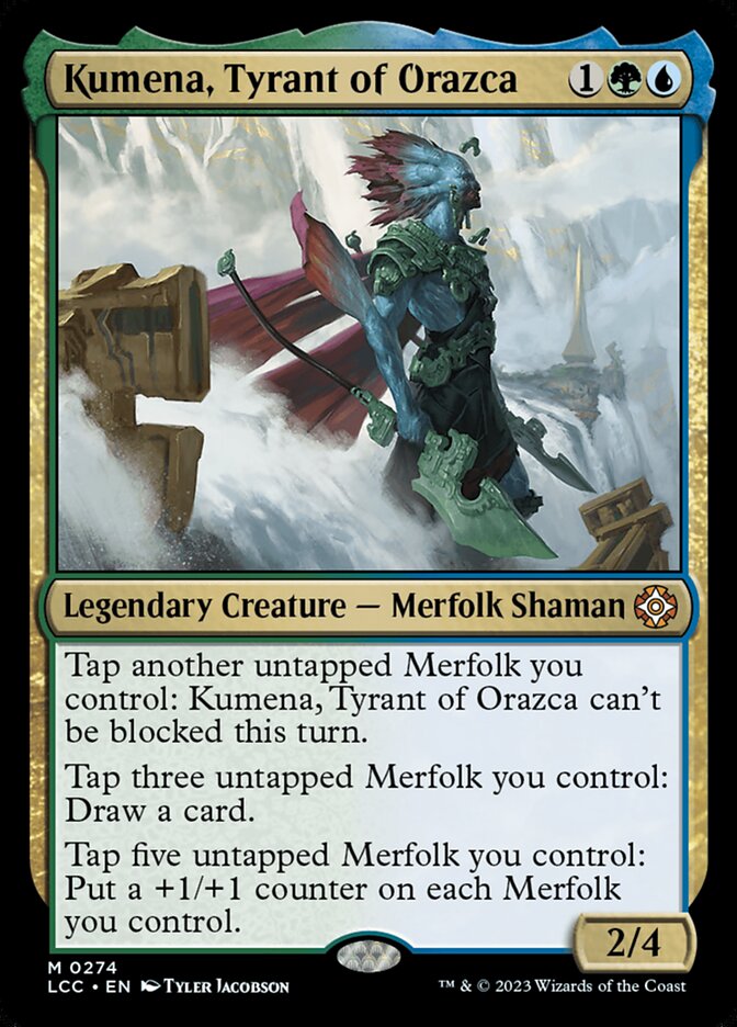 Kumena, Tyrant of Orazca 274/370 (Commander: The Lost Caverns of Ixalan)  | Good Games Modbury