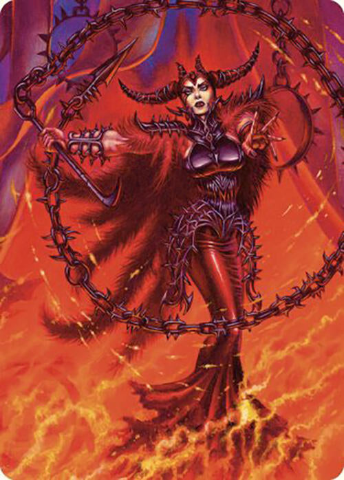 Deadly Rollick Art Card 63 (Art Series: Commander Masters)  | Good Games Modbury