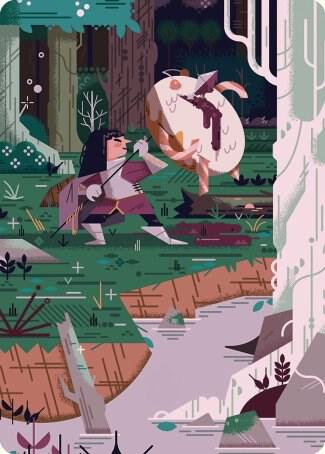 Stab Wound Art Card 69 (Art Series: Wilds of Eldraine)  | Good Games Modbury