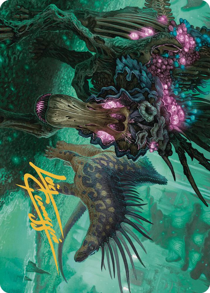Walk with the Ancestors Art Card Gold Stamped Signature 32 (Art Series: The Lost Caverns of Ixalan)  | Good Games Modbury