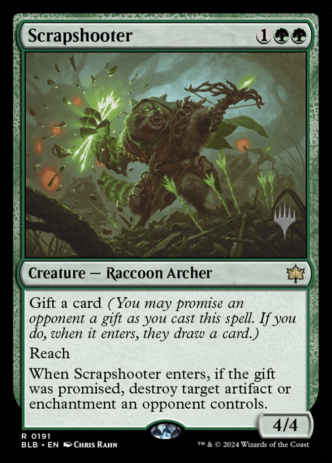 Scrapshooter 191 (Promo Pack: Bloomburrow)  - Foil | Good Games Modbury