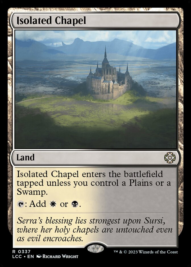 Isolated Chapel 337/370 (Commander: The Lost Caverns of Ixalan)  | Good Games Modbury