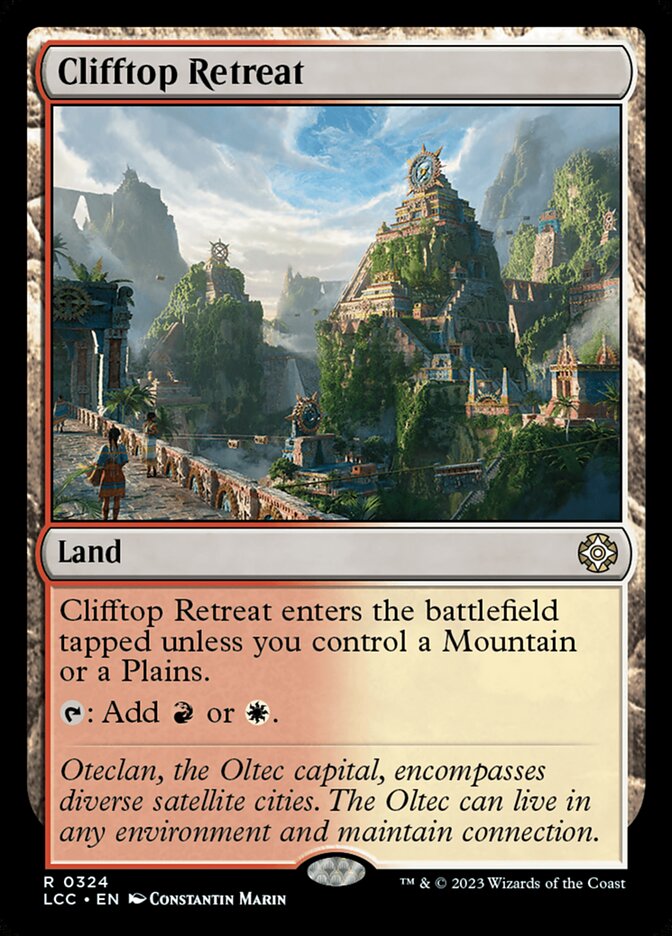 Clifftop Retreat 324/370 (Commander: The Lost Caverns of Ixalan)  | Good Games Modbury