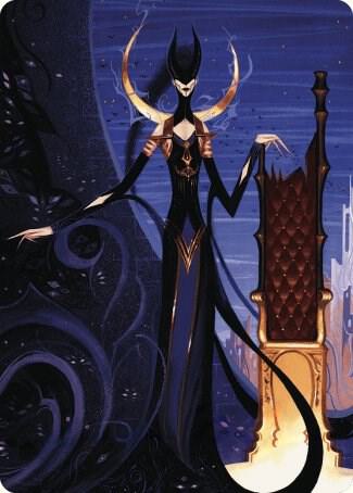 Ashiok Wicked Manipulator Art Card 57 81 57 (Art Series: Wilds of Eldraine)  | Good Games Modbury