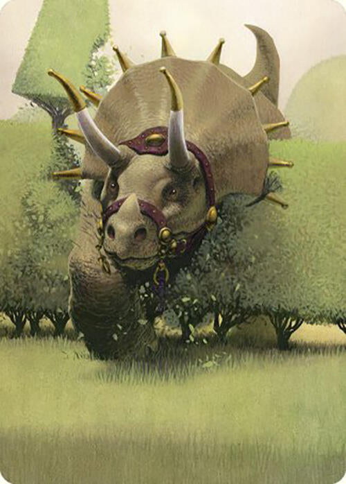 Regal Behemoth Art Card 43 (Art Series: Commander Masters)  | Good Games Modbury