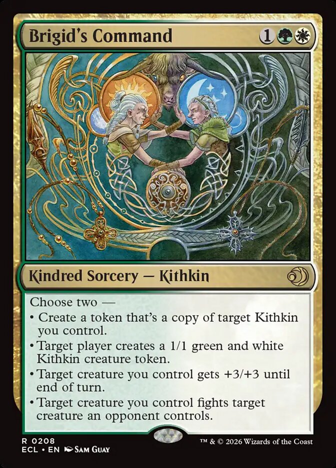 Brigid's Command 208/273 (Lorwyn Eclipsed)  - Foil | Good Games Modbury