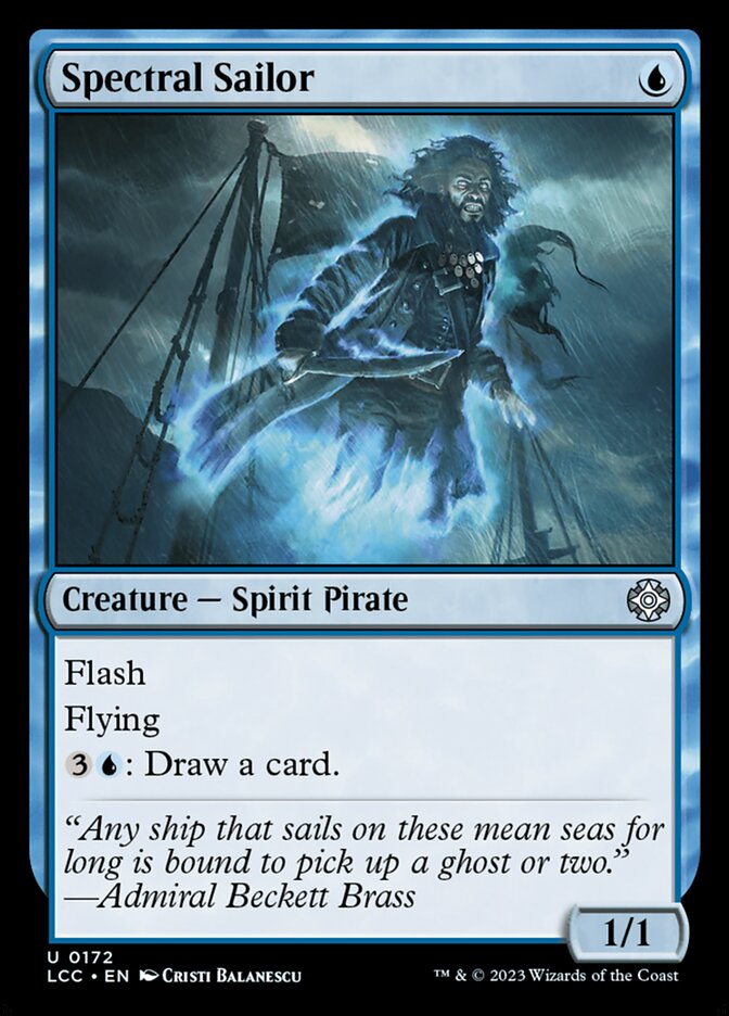Spectral Sailor 172/370 (Commander: The Lost Caverns of Ixalan)  | Good Games Modbury