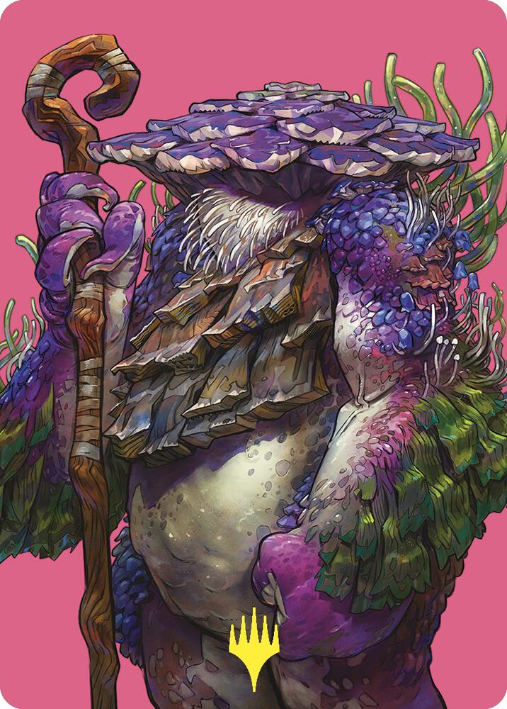 Slimefoot the Stowaway Art Card Gold Stamped 59 (Art Series: Commander Masters)  | Good Games Modbury
