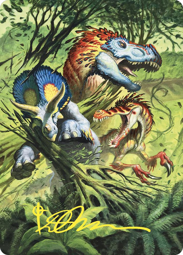 Finale of Devastation Art Card Gold Stamped Signature 68 (Art Series: Commander Masters)  | Good Games Modbury