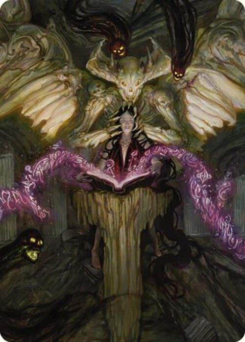 Demonic Tutor Art Card 64 (Art Series: Commander Masters)  | Good Games Modbury