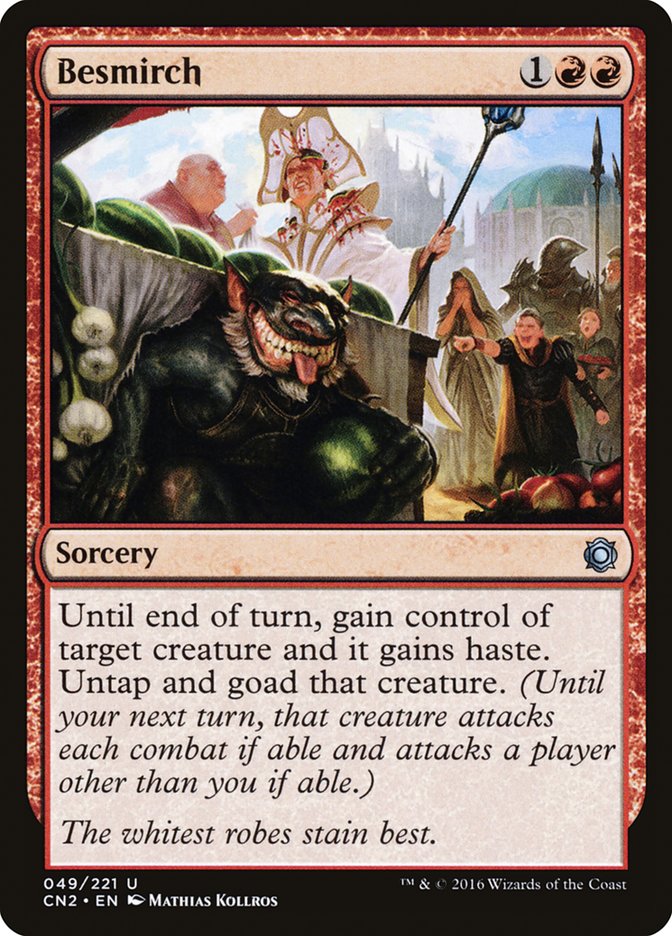 Besmirch 49/221 (Conspiracy: Take the Crown)  - Foil | Good Games Modbury